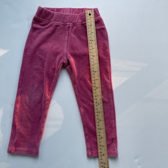 HANNA ANDERSSON Toddler corduroy pants, unique shade of pink, great condition - Picture 6 of 6